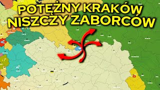 POTĘŻNY KRAKÓW NISZCZY ZABORCÓW! - Age of History II