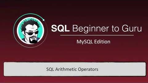 Using SQL Arithmetic Operators
