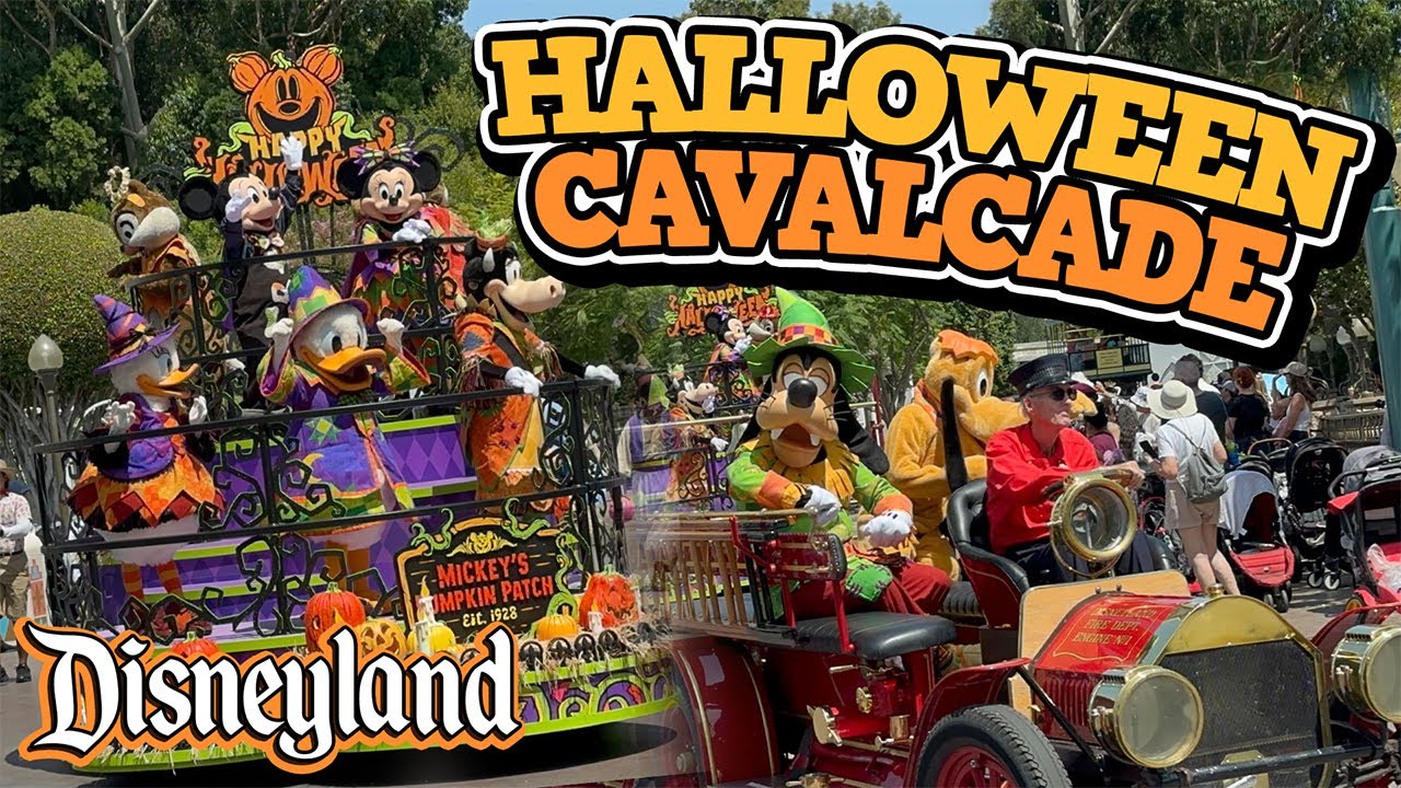 Mickey and Friends Halloween Cavalcade 2024 at Disneyland