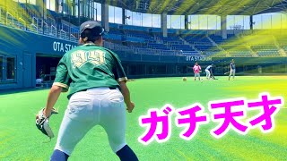 【スパルタノック】日本一守備が上手い可愛すぎる野球女子！ムコウズ全員が惚れた逸材。
