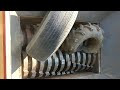 These shredders can destroy all car tires easily | Incredible.