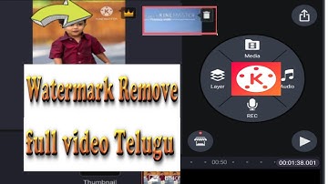 Watermark Remove Full Video Telugu.  #kinemaster editing videos Attitude Videos-7