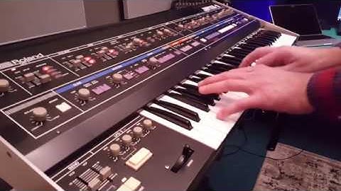 Roland Jupiter-6 vintage analog synthesizer 