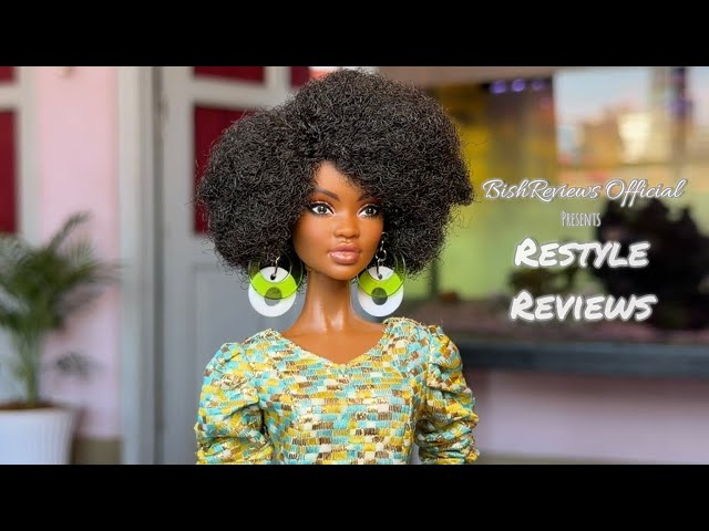 Barbie Model Muse Relookée OOAK - 2 Tenues Incluses - Poupée Mattel Indonésie