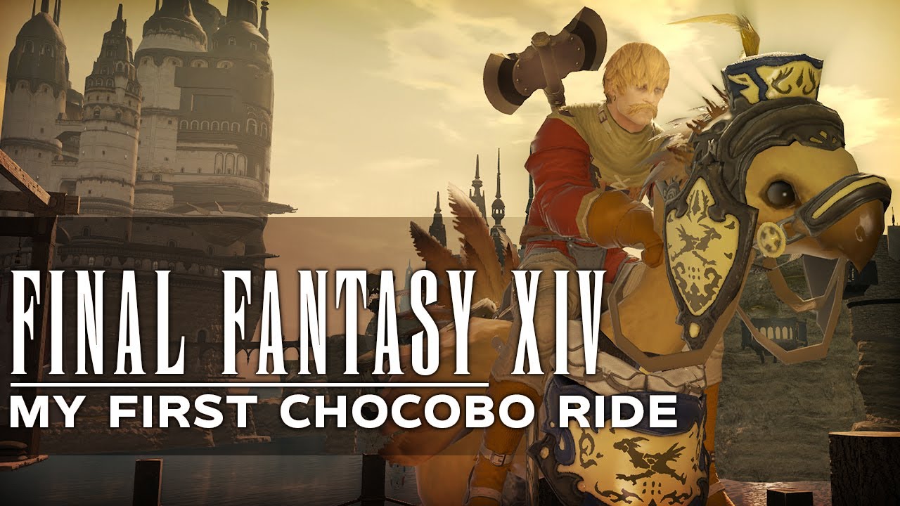 My First Chocobo Ride // FF14 Casual Playthrough [11] - YouTube