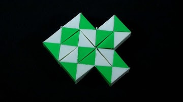 How to make a Fish using Snake Cube-24 Blocks