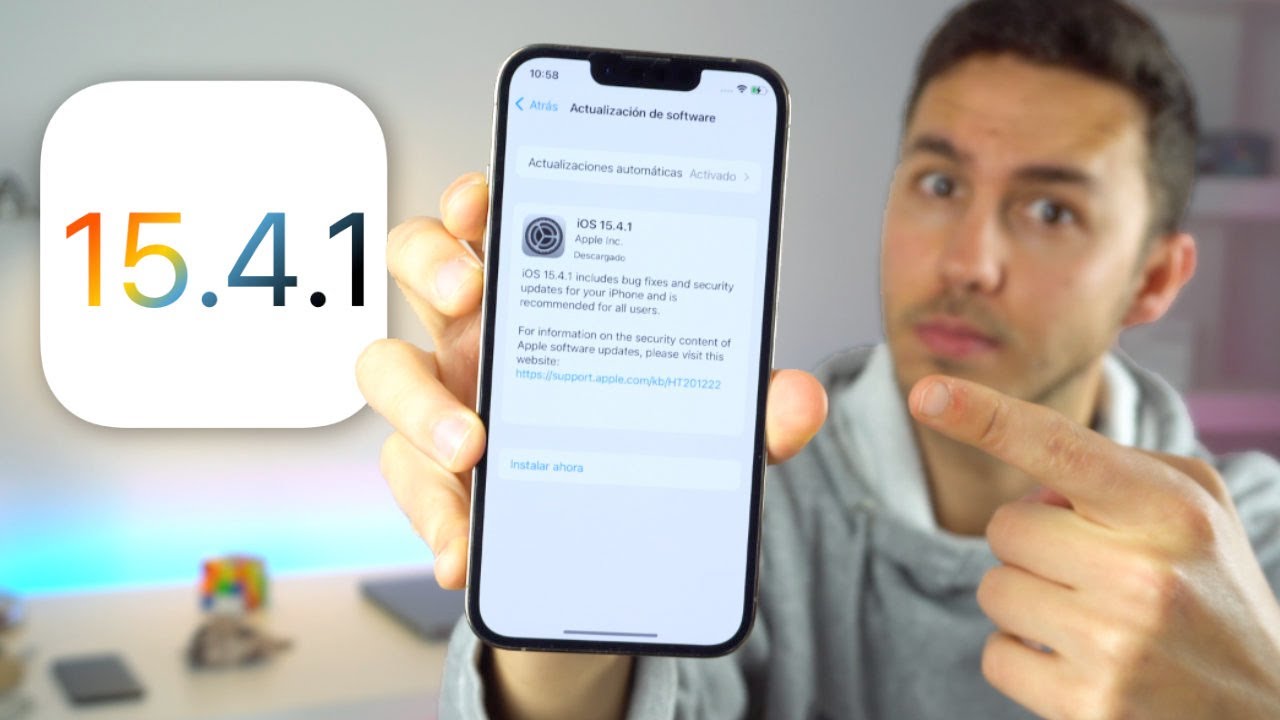 iOS 15.4.1 SALE HOY, actualización IMPORTANTE para la batería y errores ????