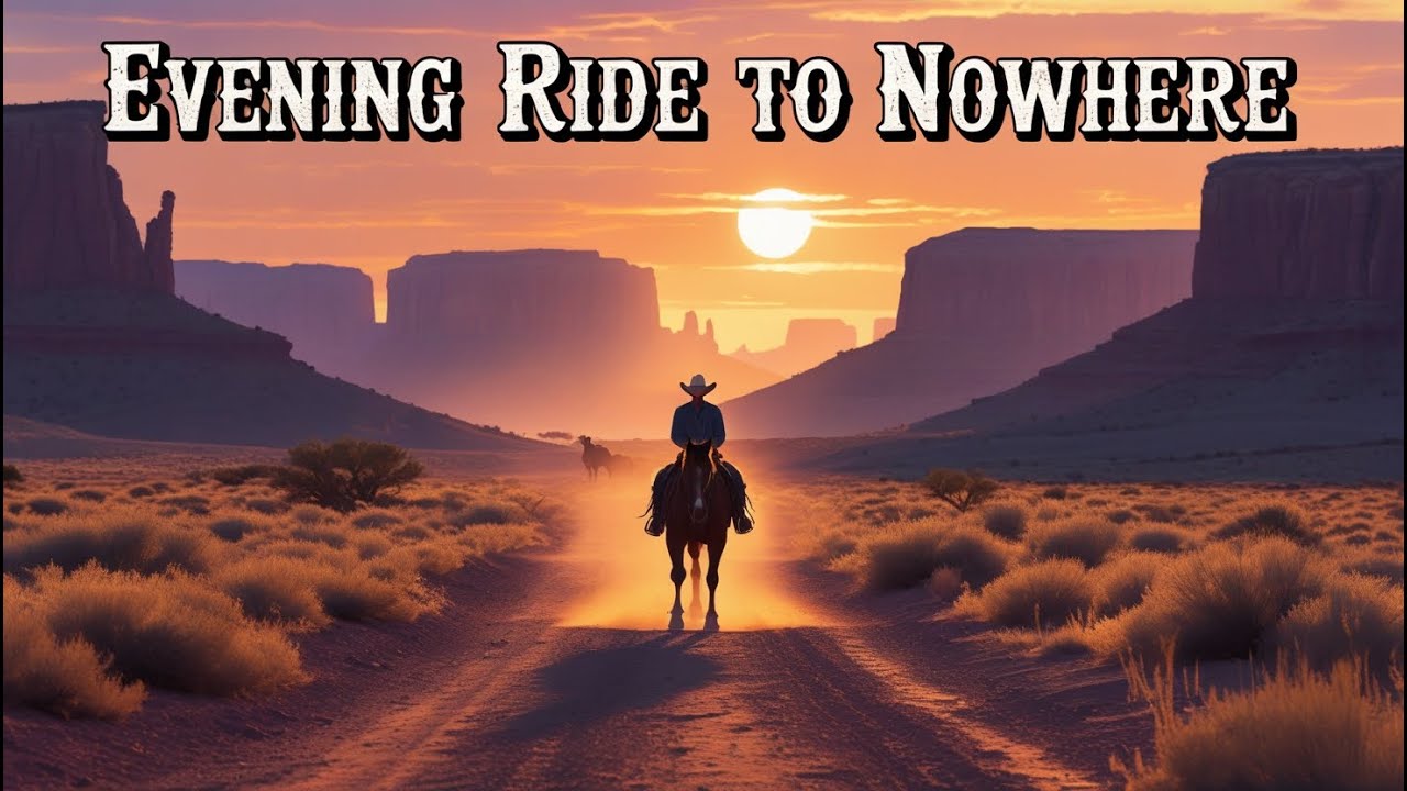 Evening Ride to Nowhere | Relaxing Western Cowboy Song
