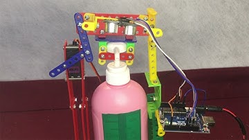 Make Automatic hand sashing machine with Arduino COVID-19