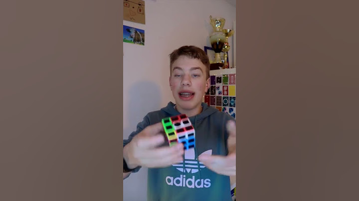 Come risolvere il cubo di rubik in meno di un secondo!!! ✨🪄 #magic