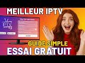 Comment Installer IPTV Smarters Pro Facilement en 2025  Meilleur IPTV + Guide Simple + Essai Gratuit
