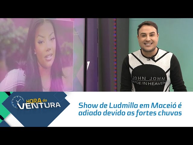 Show de Ludmilla em Maceió é adiado devido as fortes chuvas