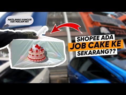 SHOPEE FOOD | "SHOPEE DAH ADA JOB CAKE ! 🎂"