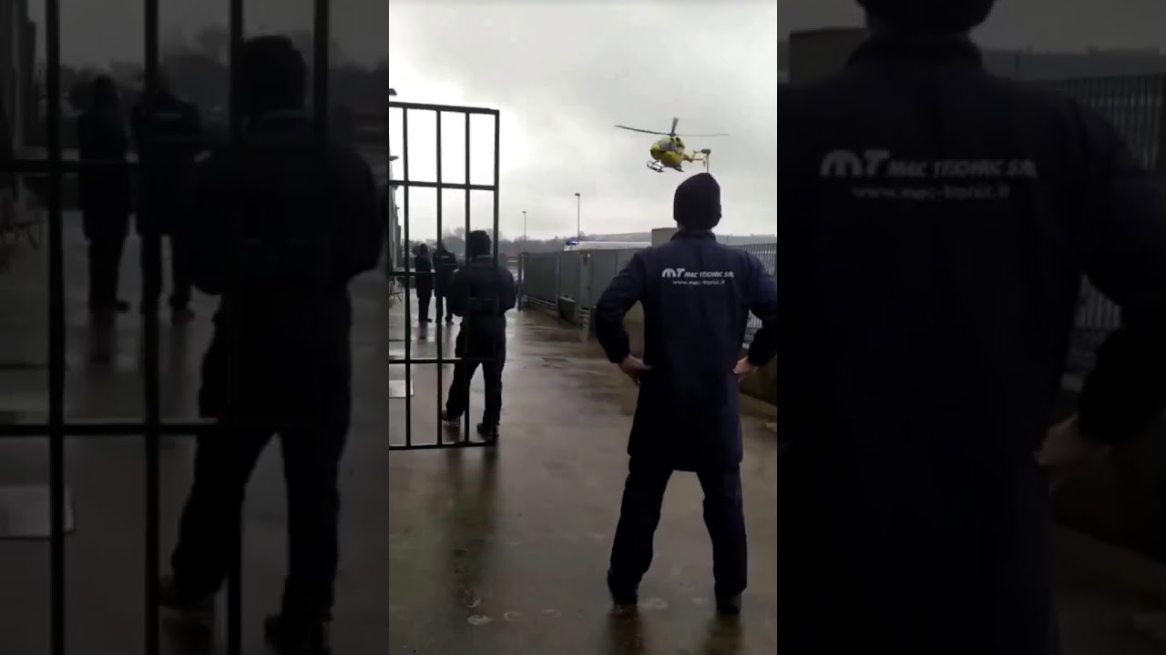 Veneto - Intervento dell’elisoccorso 118, da brivido, poteva essere un disastro.