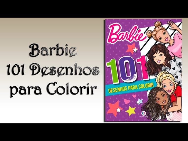 Livro 365 Desenhos para Colorir Barbie