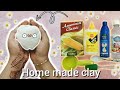 How to make cold porcelain clay at home✨ step by step process💙