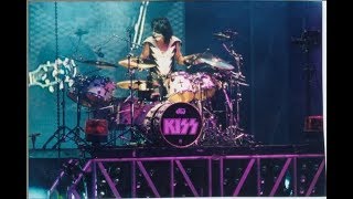 KISS Peter Criss 2000 Destroys Drum Kit VERSION 2 Farewell Tour