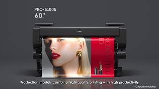 Introduction to the imagePROGRAF PRO Series Large Format Printers