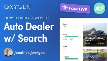 Building a Car Dealership Website with FacetWP, Advanced Custom Fields, and Oxygen