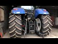 Accensione dopo un lungo inverno New Holland T7060