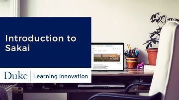 Introduction to Sakai