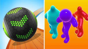 Going Balls Vs Blob Runner 3d🤔❇️New Update Gameplay All Levels
