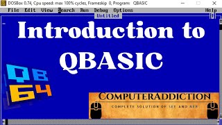 Introduction to QBASIC | Introduction to QBASIC programming in Nipali | computeraddiction