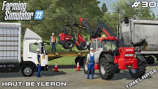 Transporting LOADER from ERLENGRAT | Animals on Haut-Beyleron | Farming Simulator 22 | Episode 30