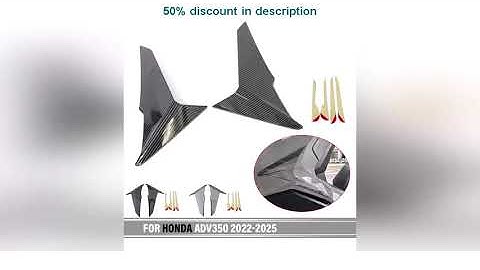 Latest Products You Must Know! FOR HONDA ADV350 ADV 350 2022-2025 Motorcycle Sport Side Spoilers