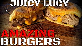 How To Make Amazing Burgers - Juicy Lucy Burger