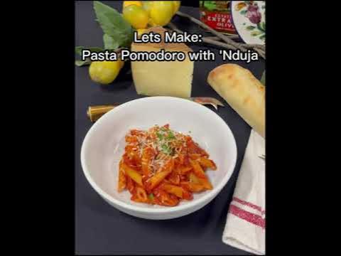 Spicy Pasta alla Vodka with 'Nduja - Serving Dumplings