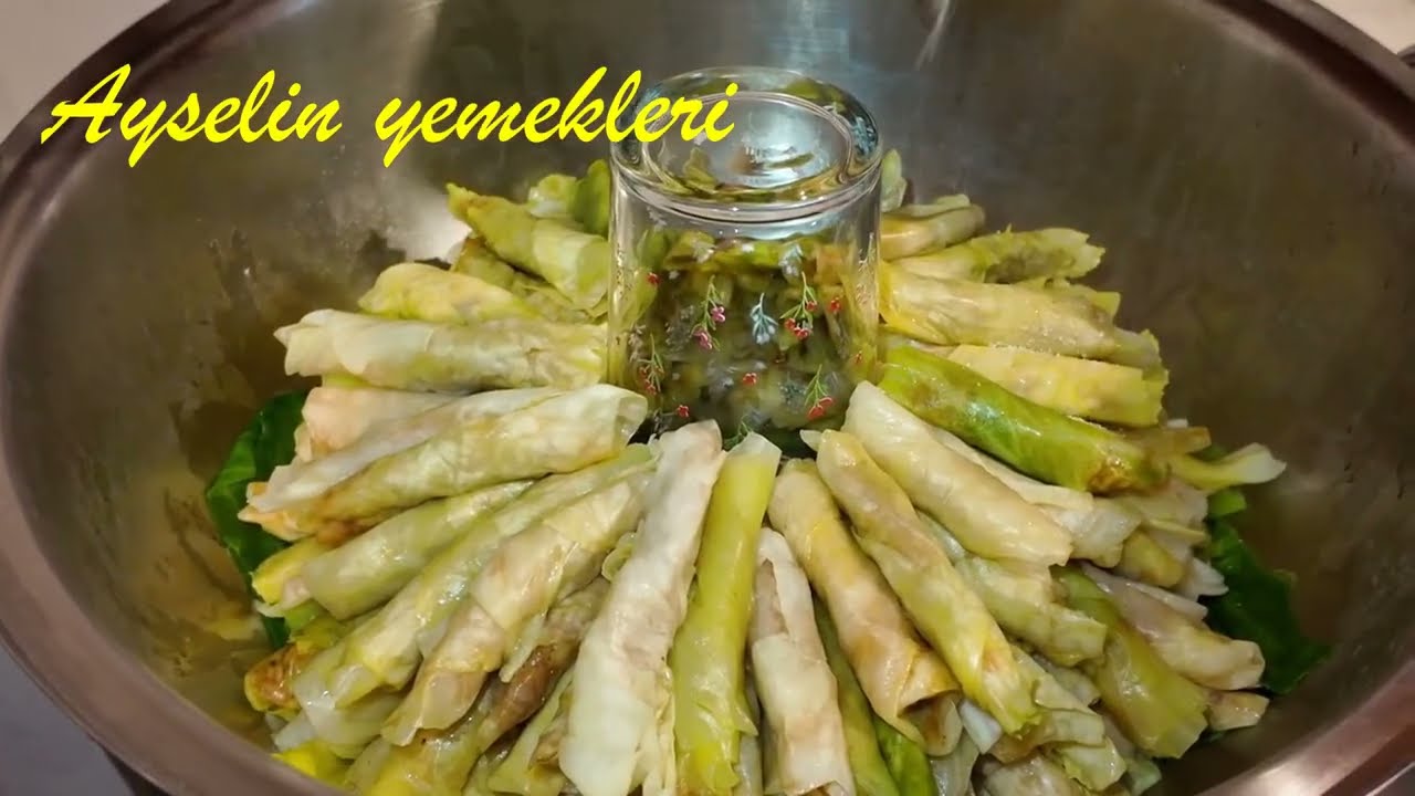 En Lezzetli LAHANA SARMASI Tarifi 🍴 Adım Adım Ev Yapımı PRATİK VE NEFİS