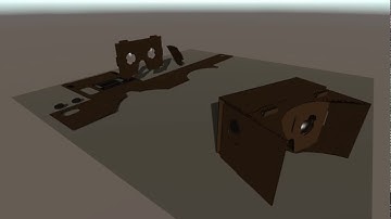 VR CardBoard animation - Unity