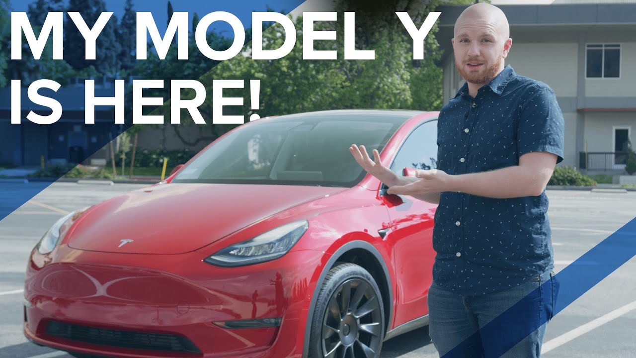 Tesla Model Y Delivery Day Its Here And Its Amazing Youtube