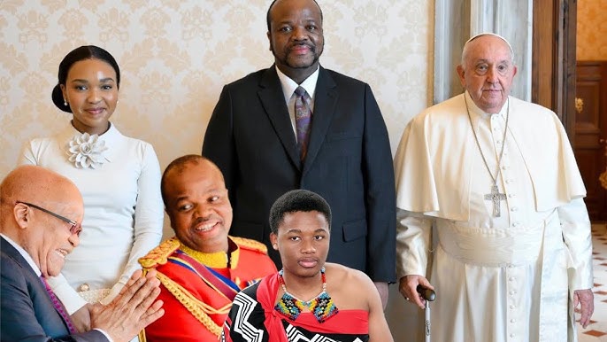 King Mswati's 15 wives to meet him next year as he is on vacation with 21  y/old wife Nomcebo Zuma - YouTube