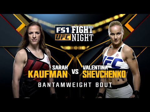 UFC Дебют Валентина Шевченко vs Сара Кауфман