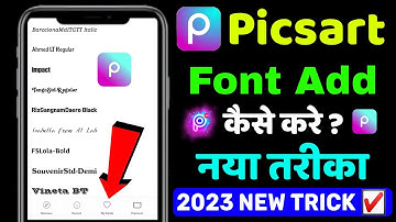 Picsart Me Font Add Kaise Kare 2023 | How To Add Custom Fonts In Picsart 2023 | Kundan HiTech