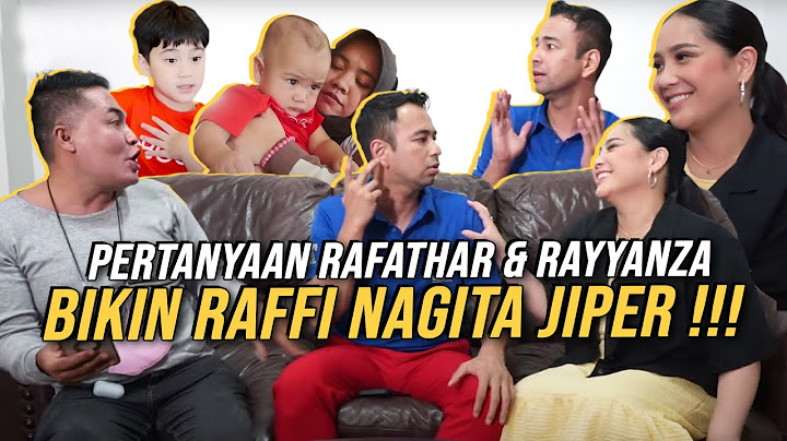 THE ANSWER MAKES YOU NOISY BUT LAUGH!!! RAFFI NAGITA WAS GIVEN A TEST QUESTION FROM RAFATHAR & CI...
