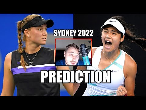 Download Emma Raducanu vs Elena Rybakina SYDNEY 2022 PREDICTION