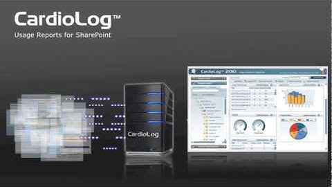 CardioLog -  SharePoint Marketing Suite  - SharePoint Analytics and SharePoint Usage Reports 1Min