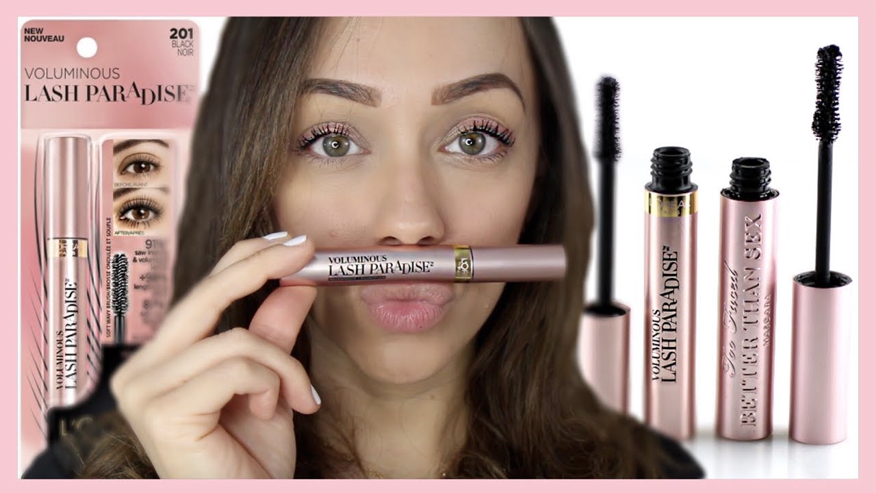 LOREAL VOLUMINOUS LASH PARADISE | Mejor que BETTER THAN SEX?! - YouTube