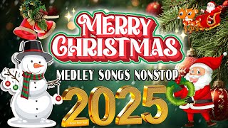 Non Stop Christmas Songs Medley ❄ Top 100 Christmas Nonstop Songs ⛄ Merry Christmas 2025
