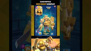 Hero Knight Gameplay In Clash Royale