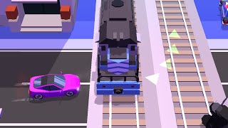 TAXI RUN  CRAZY DRIVER  Walkthrough Gameplay All Levels Crazy Driving on Highway