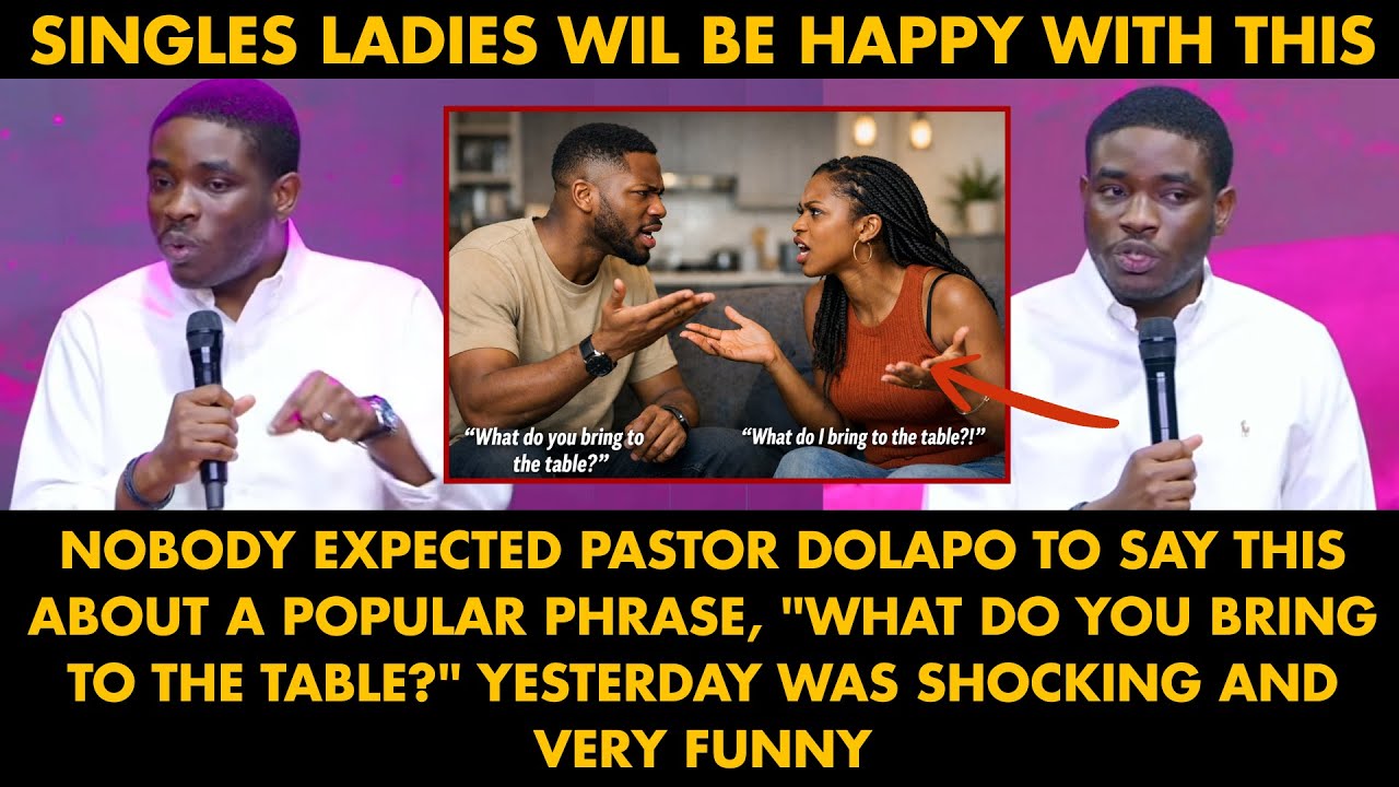 Никто не ожидал, что пастор Долапо скажет такое по поводу популярной фразы: «Что вы можете предло...