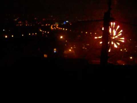 2017 წლის საახალწლო ომი სახლის სახურავზე