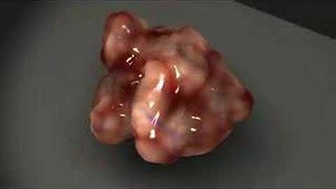 Blender displacement Test with brain