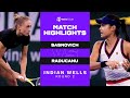 Aliaksandra Sasnovich vs. Emma Raducanu | 2021 Indian Wells Round 2 | WTA Match Highlights