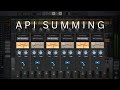 How To Use The API Summing Extension In UA Luna DAW