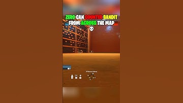 THIS ZERO ANGLE COUNTERS BANDIT FOR FREE ✍ #rainbowsixsiege #r6s #r6tips #shorts